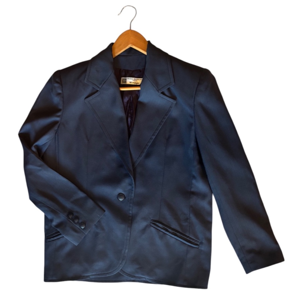 Pierre Balmain Wool Blend Blazer (Size 38 / US 6)